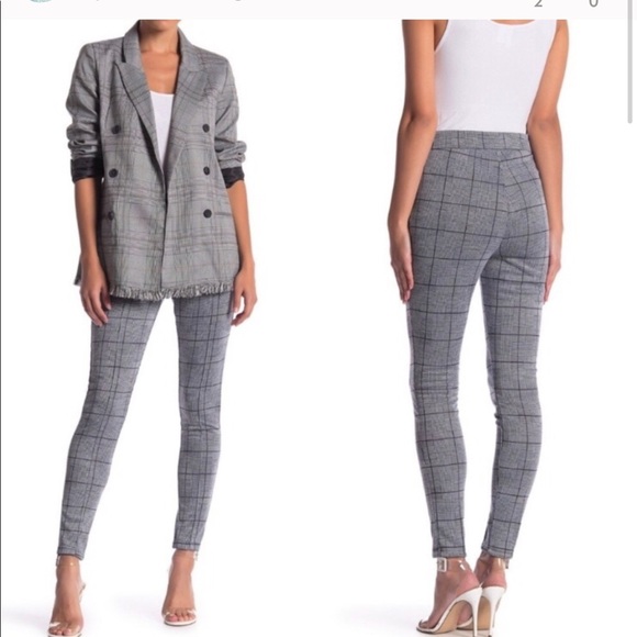 Romeo & Juliet Couture Pants - Plaid Pants Romeo and Juliet Couture